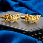 Stylish Name Cufflinks