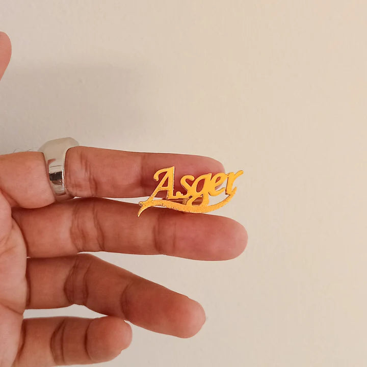 Stylish Name Cufflinks