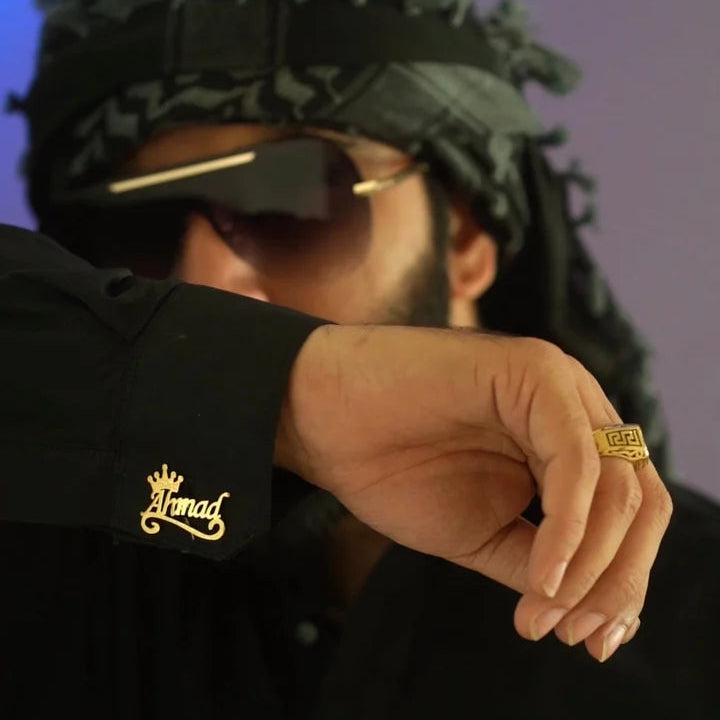 Crown Name Cufflinks