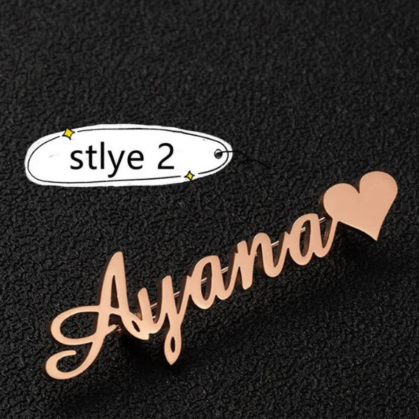Customize Name Pin