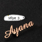 Customize Name Pin