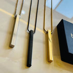 Customize Name Engraved 4d Bar Necklace