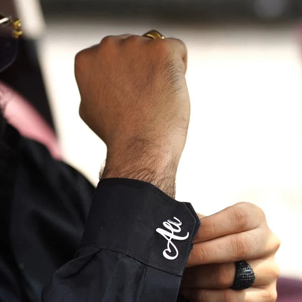 Stylish Name Cufflinks