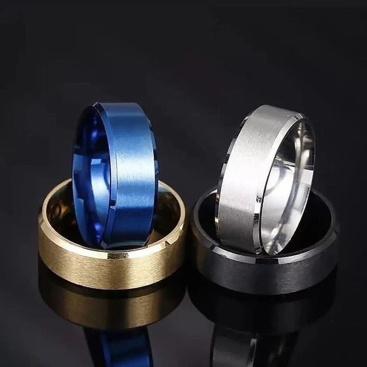 Engraved Ring with Your Name Pack of 2