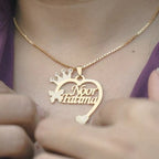 Customized Heart Necklace
