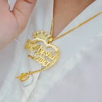 Customized Heart Necklace