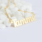 Single Name Necklace