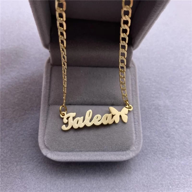 Customized Necklace With Butterfly