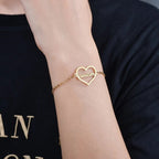 Customized Bracelet With Heart