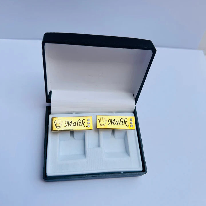 Crown Name Cufflinks