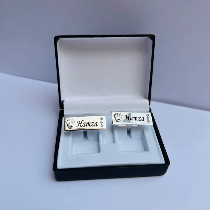 Crown Name Cufflinks